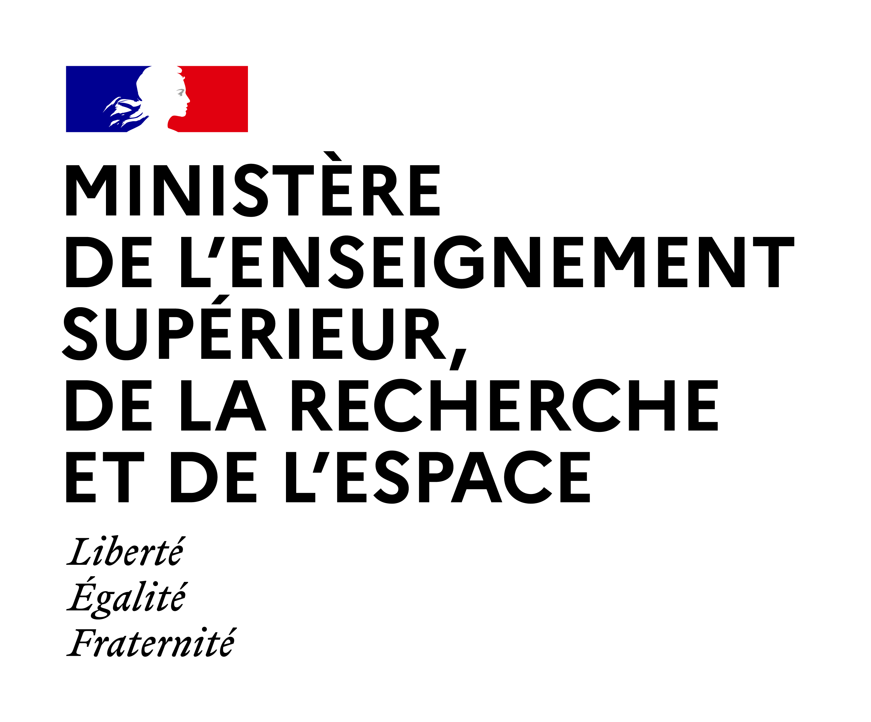 Logo Ministère de l'Enseignement supérieur et de la Recherche